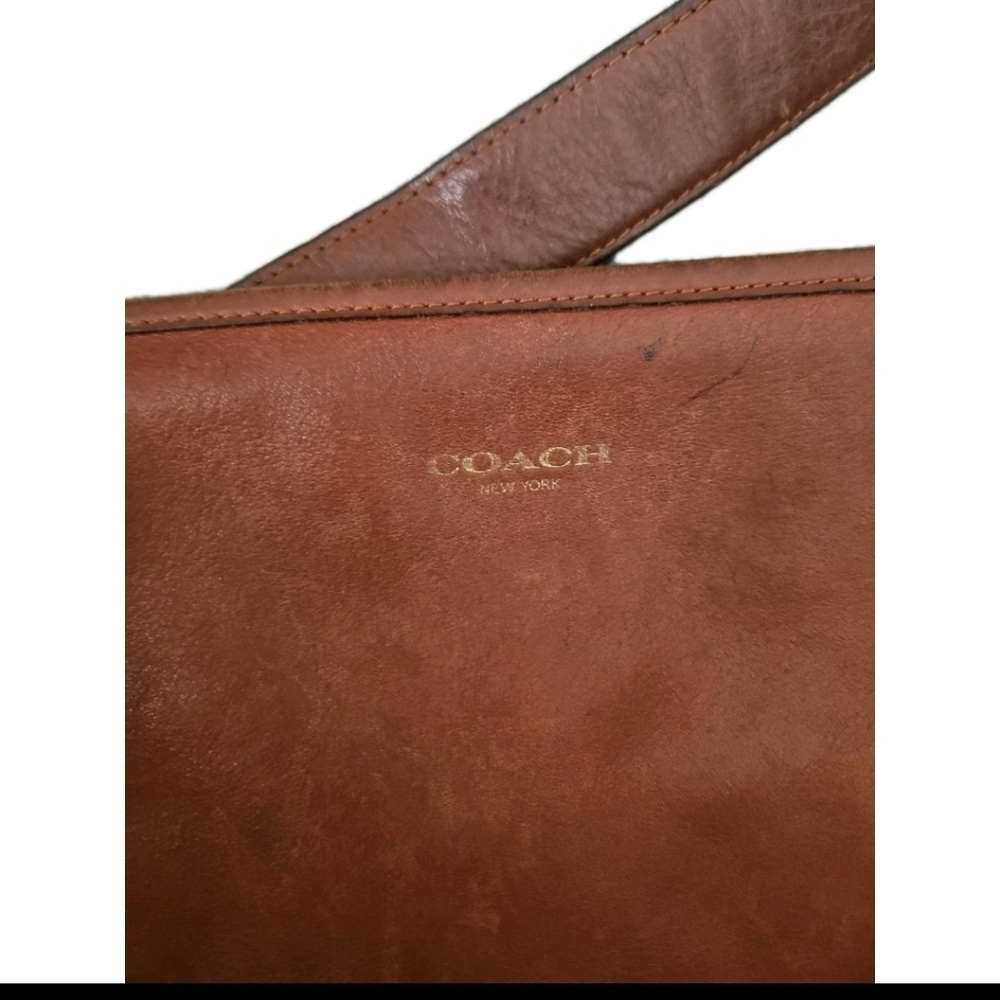 Coach Vintage Brown Leather Legacy Large Hobo Classic Designer Shoulder Purse - Picture 6 of 14